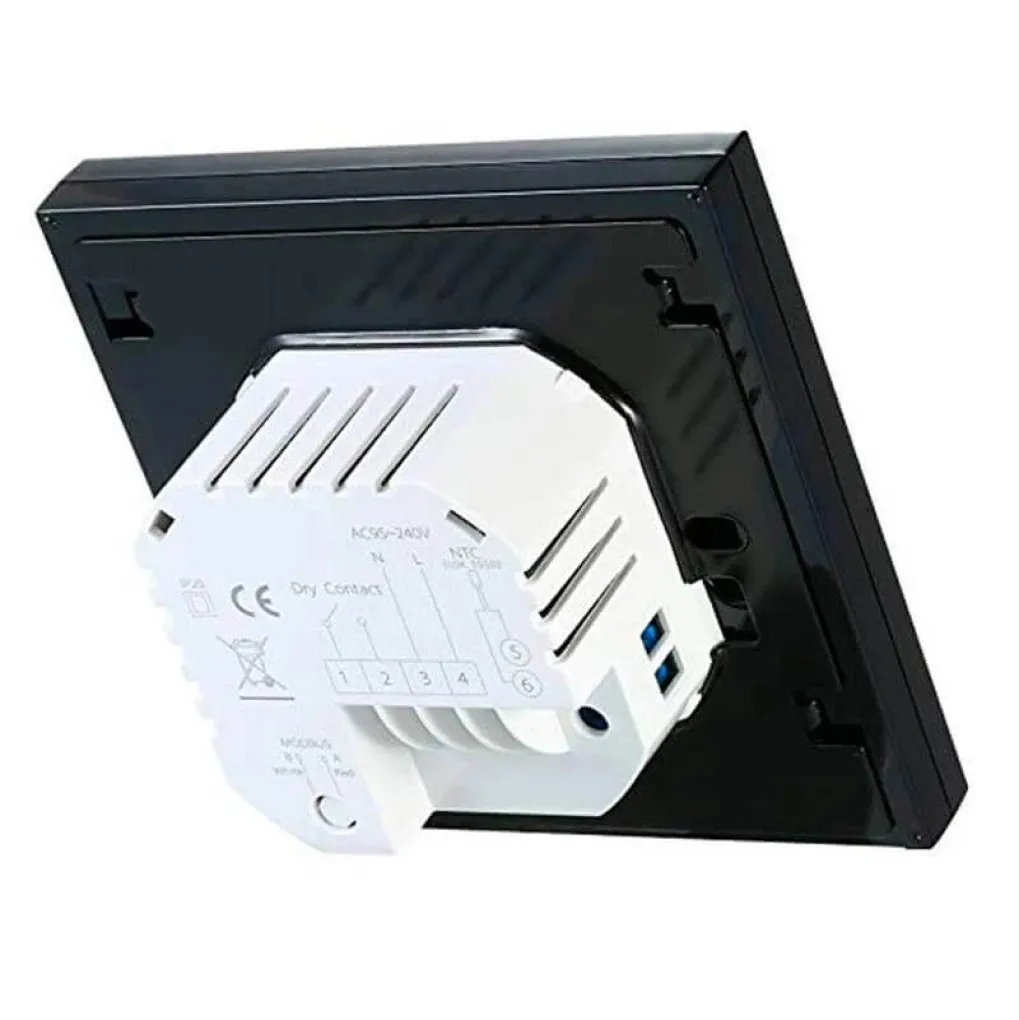 Терморегулятор Heat Plus BHT-002B WI-FI сенсорный 16А черный (BHT002BWF)- Фото 3